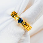 Load image into Gallery viewer, Elegant Emerald Cut Diamond Ring in 14K White Gold